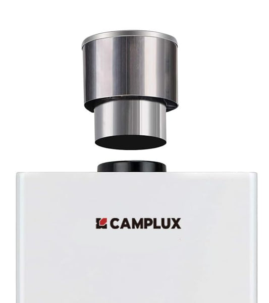 Edelstahl Regenkappe 90mm für Propangas Gasheizer Outdoor BW211 BW264