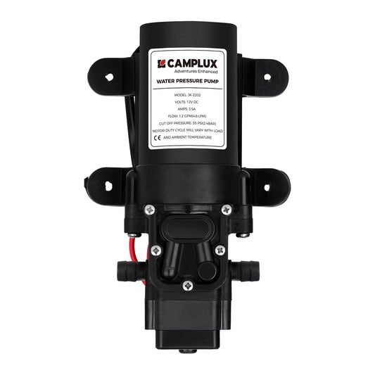 12V Wasserpumpe 4,3L/min 35 PSI für Propangas Gasdurchlauferhitzer Camping